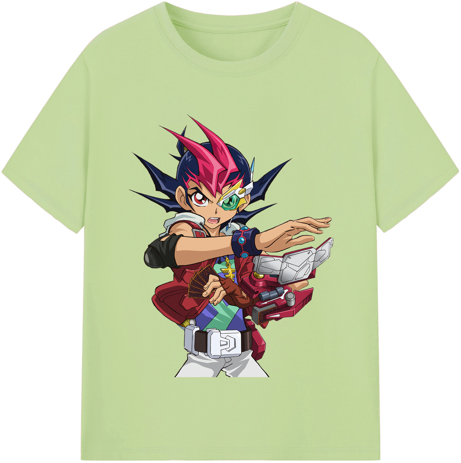 （画像用） 遊☆戯☆王 Yu-Gi-Oh! 綿100％半袖Tシャツ（フロントプリント）